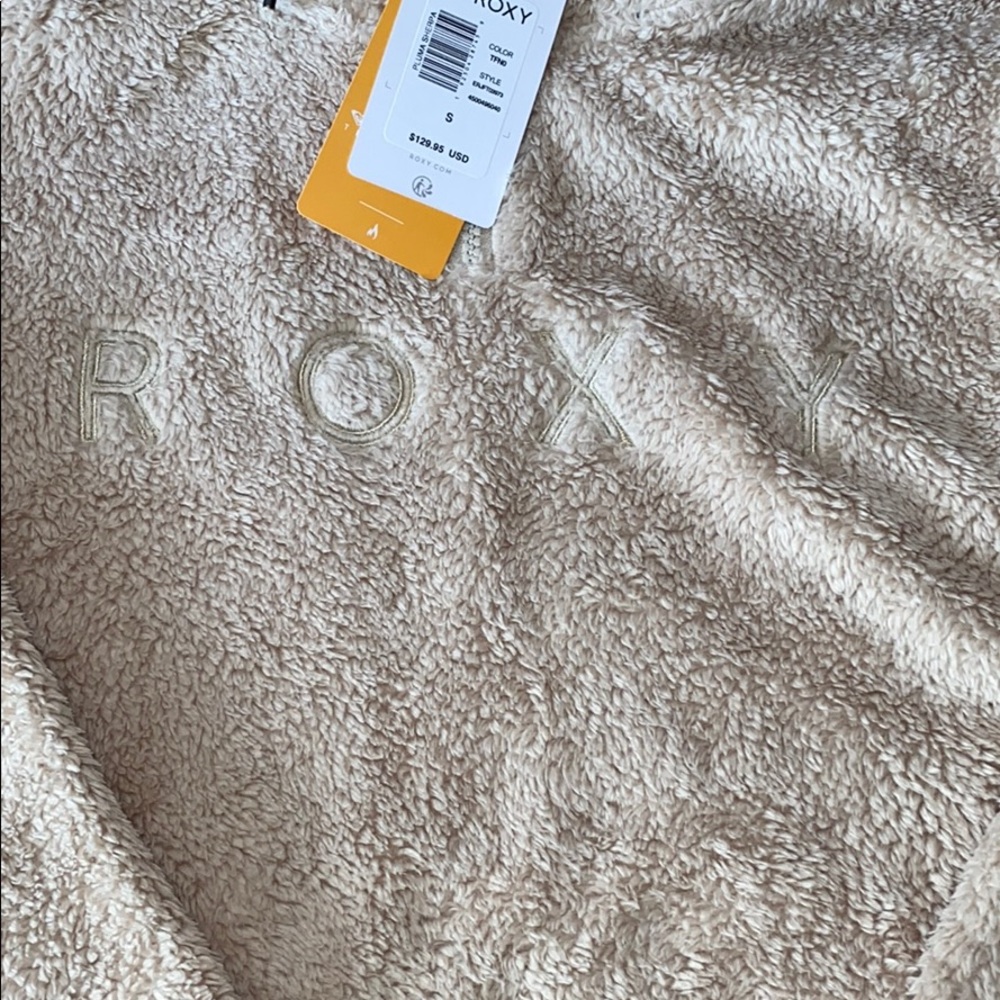 🔥Roxy Pluma Sherpa Hoodie- Women's NWT - Picture 8 of 8